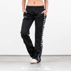 Kappa Women's Black Bootcut Sweatpants